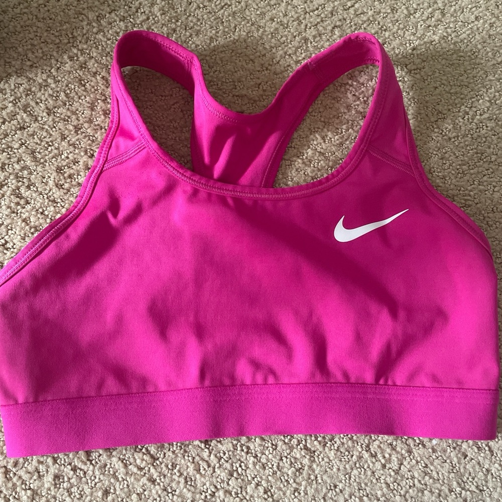 Nike Women's Pink Sports Bra Size S